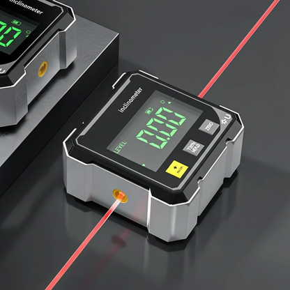 NordAngle™ ProLaser – Digital Magnetisk Vinkelmätare i Aluminium