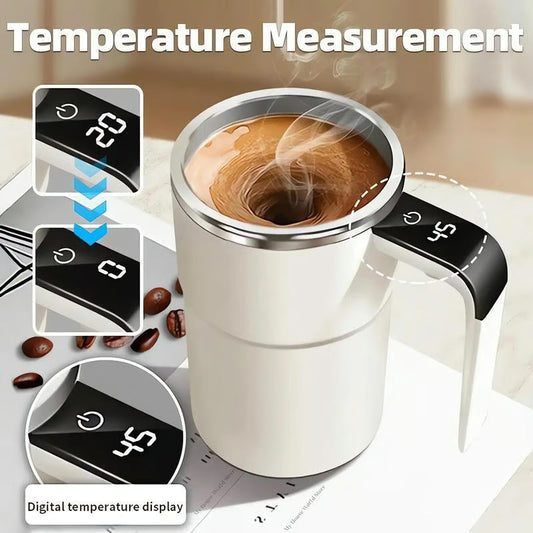 Stirra™ SmartMug - Självrörande mugg med temperaturvisning (380 ml)